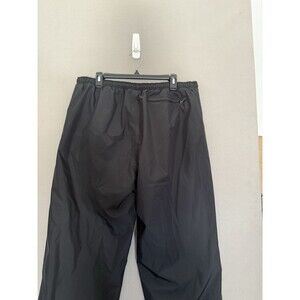 Nike Golf Pants Storm Fit Mens XL Black Wide Leg Waterproof Golfing Rain